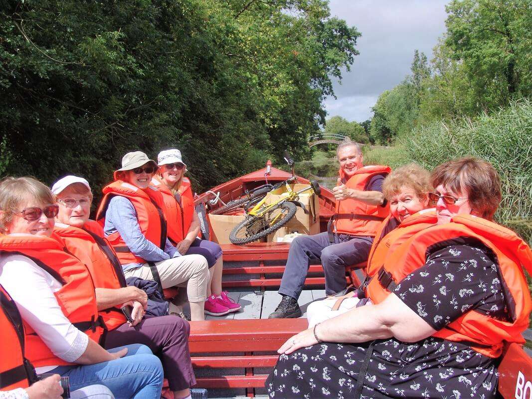 Summer Boat Trip Boat Trip with passengers smiling.